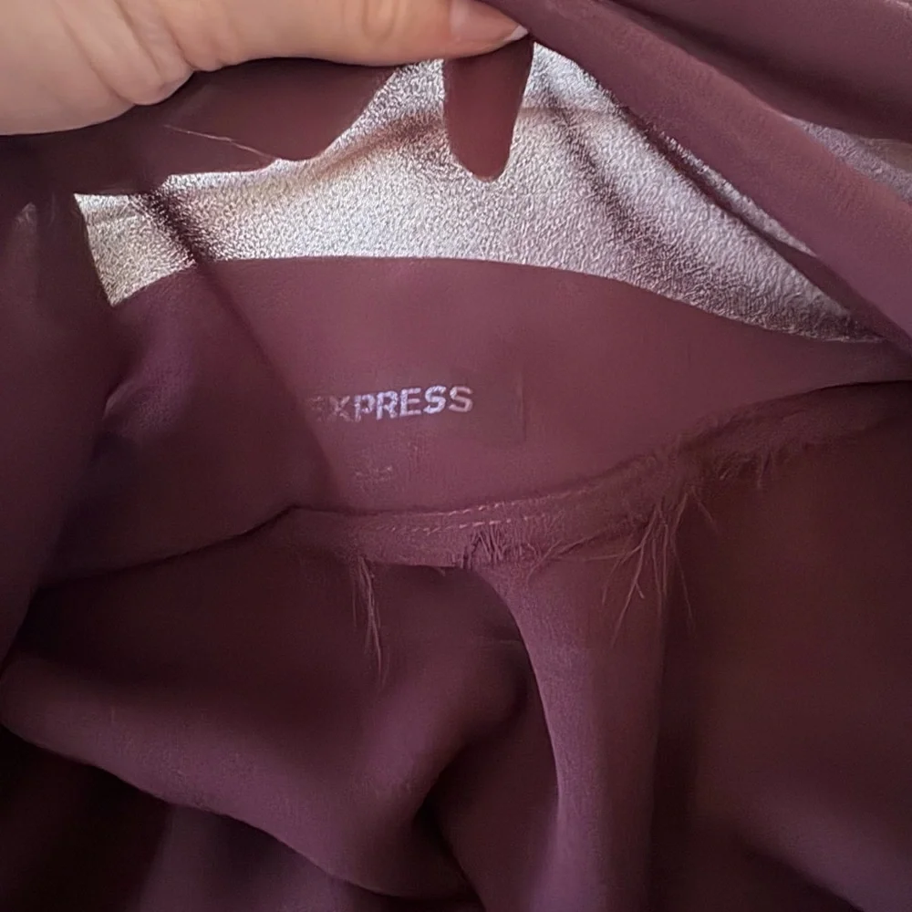 Purple Express Blouse - Picture 5 of 5